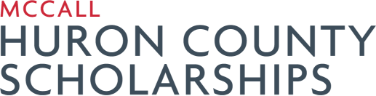 McCall Huron County Scholarships logo